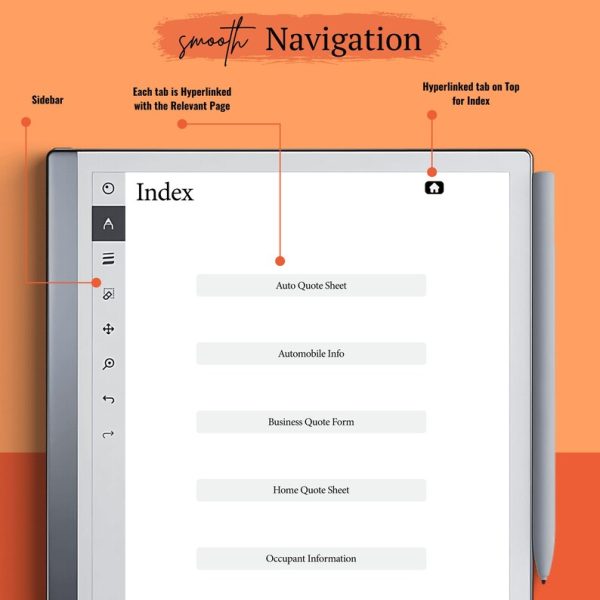 The Agency Planner Undated – Left-Handed Edition - Image 2