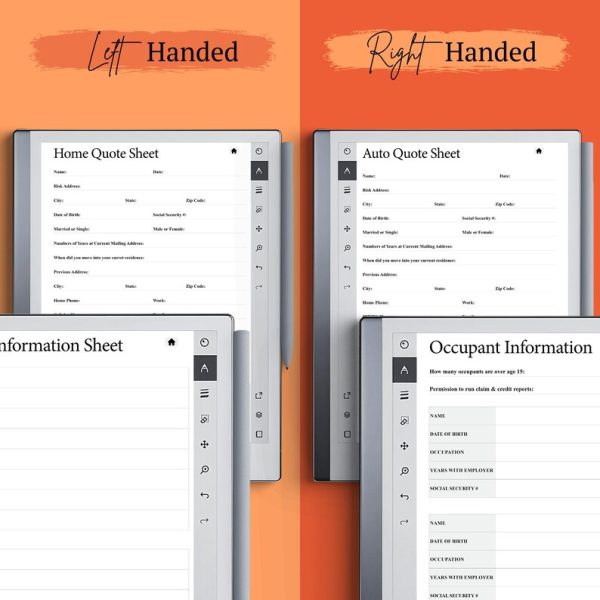 The Agency Planner Undated – Left-Handed Edition - Image 3